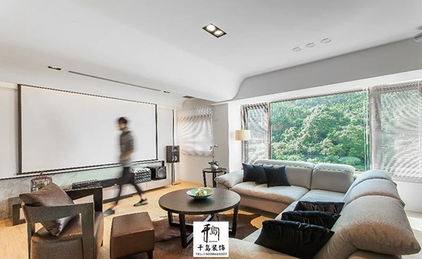 造型妝點(diǎn)，化解梁柱壓迫
